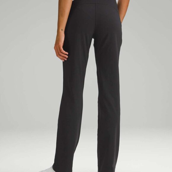 lululemon Smooth Fit Pull-On High-Rise Pant Black Size 6 - Picture 5 of 5